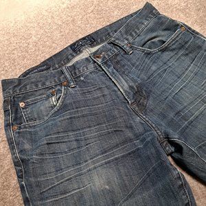 Lucky Brand Mens Premium Italian Denim 211 Original Straight Jeans - Size 31/30